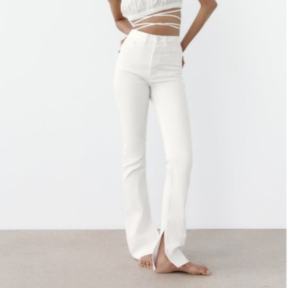 Zara Denim - Womens White Jeans